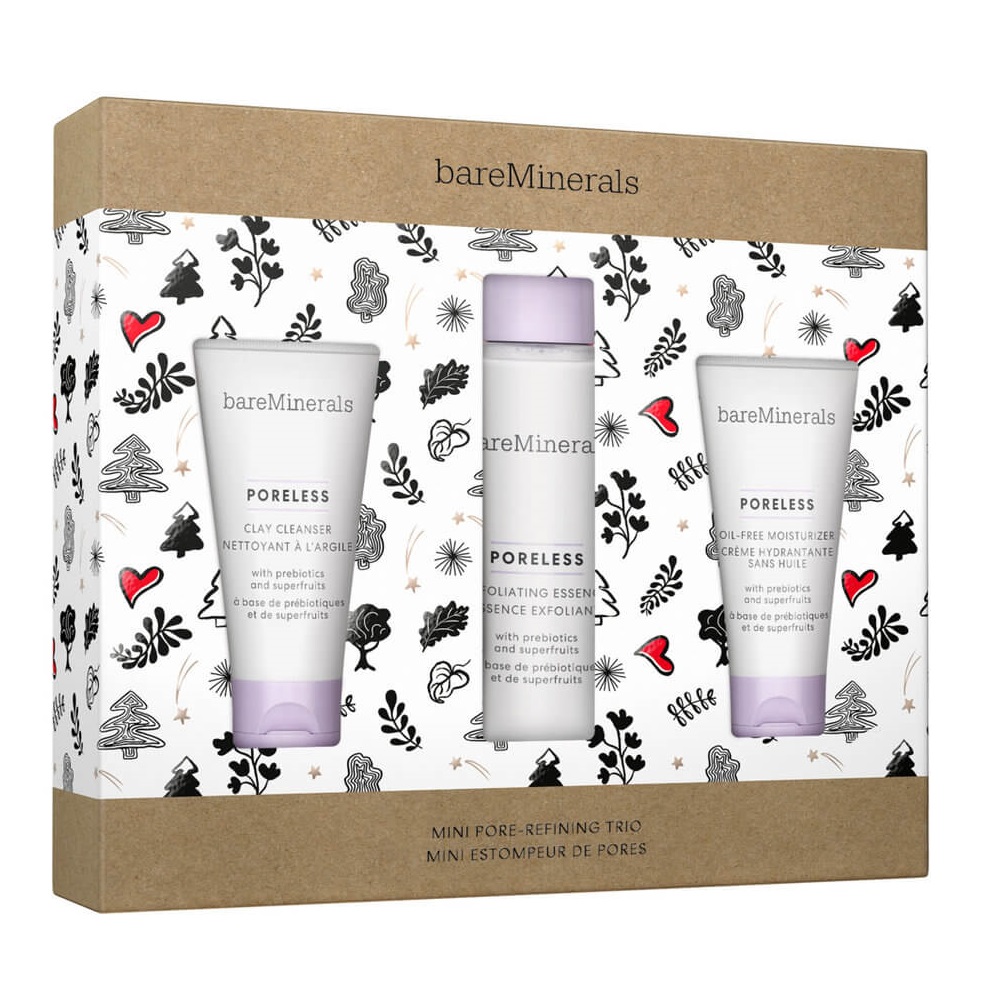 35915501662958514 Mini Pore-Refining Trio zestaw kremowy preparat do mycia twarzy 30ml + delikatny płyn złuszczający 50ml + beztłuszczowy krem nawilżający 30ml - obrazek 1