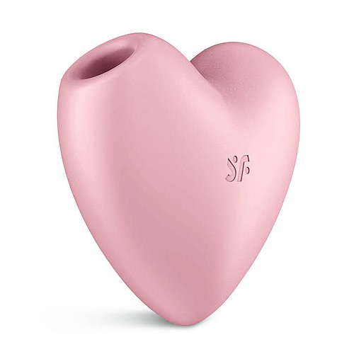 35916971679486220 Cutie Heart stymulator łechtaczki Pink - obrazek 1
