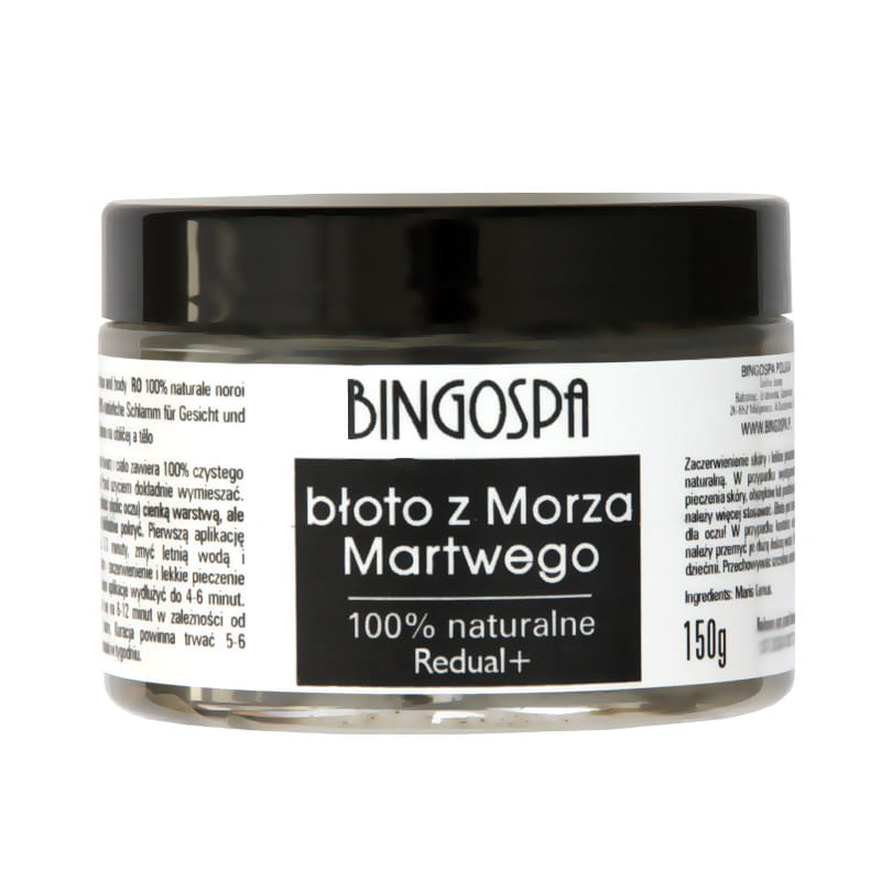 35958071701094634 Błoto z Morza Martwego na trądzik i łojotok Redual+ 150g - obrazek 1