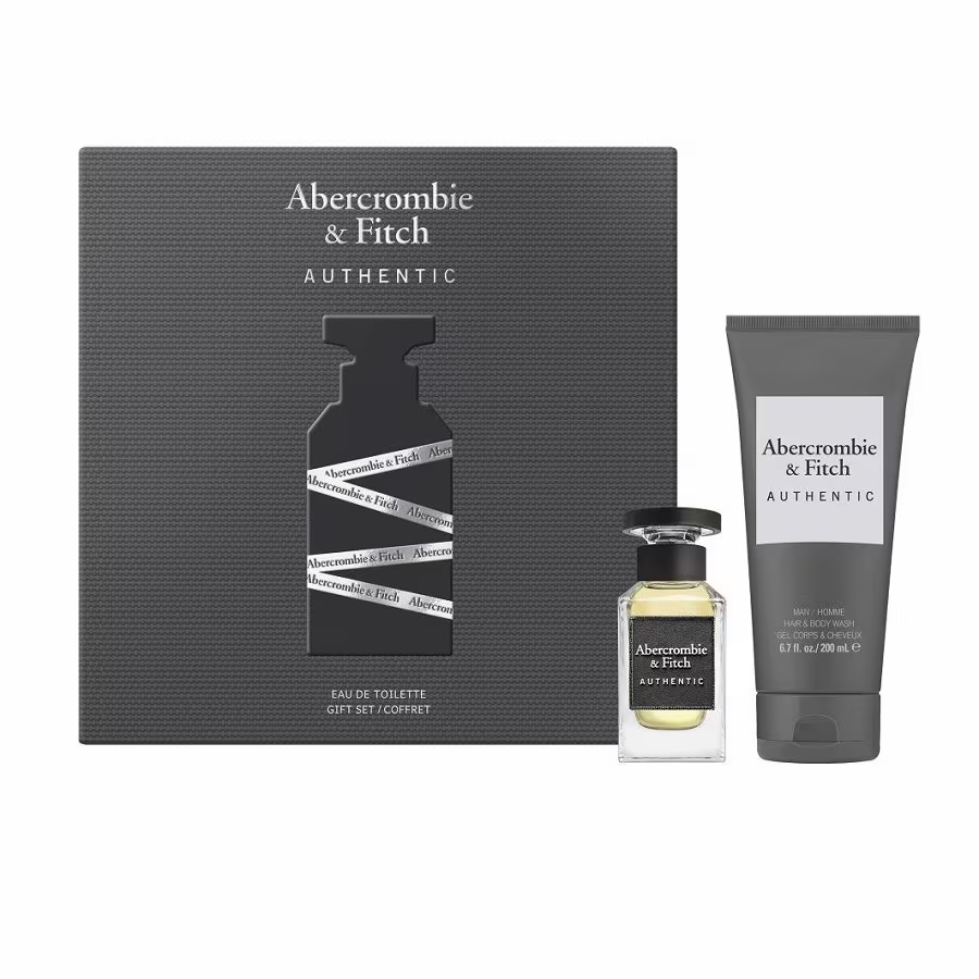 36009361757506694 Authentic Man zestaw woda toaletowa spray 50ml + żel pod prysznic 200ml - obrazek 1