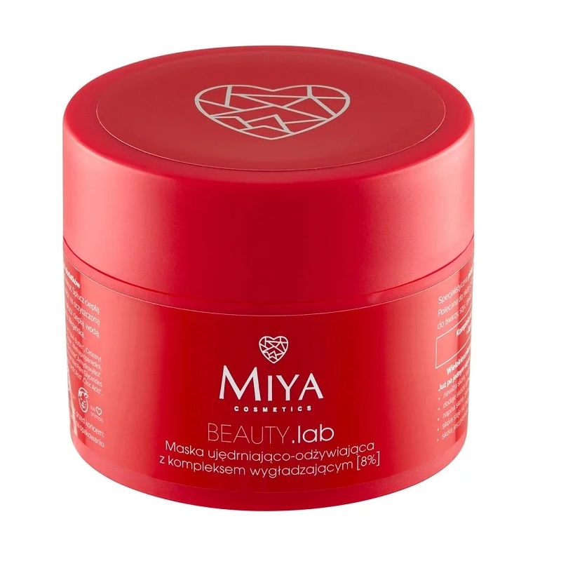 36038061686744547 BEAUTY.lab maska ujędrniająco-odżywiająca z kompleksem wygładzającym 8% 50ml - obrazek 1