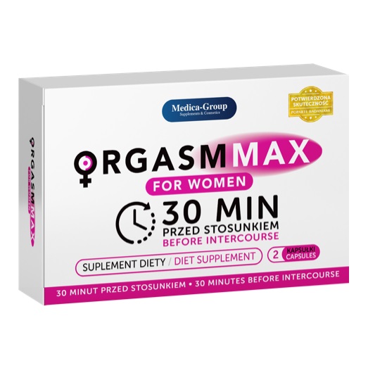 36039941631690461 Orgasm Max For Women suplement diety na wywołanie podniecenia i orgazmu 2 kapsułki - obrazek 1