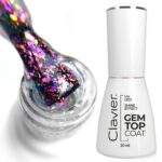 Luxury Gem Top Coat hybrydowy lakier nawierzchniowy G01 Amethyst 10ml