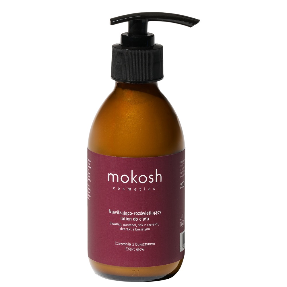 3613151754972749 Nawilżająco-rozświetlający lotion do ciała Czereśnia z bursztynem 200ml - obrazek 1
