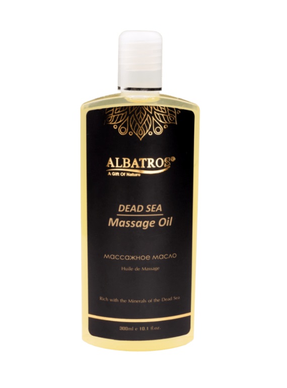 36178601631177464 Dead Sea Massage Oil olejek do masażu z minerałami z Morza Martwego 300ml - obrazek 1