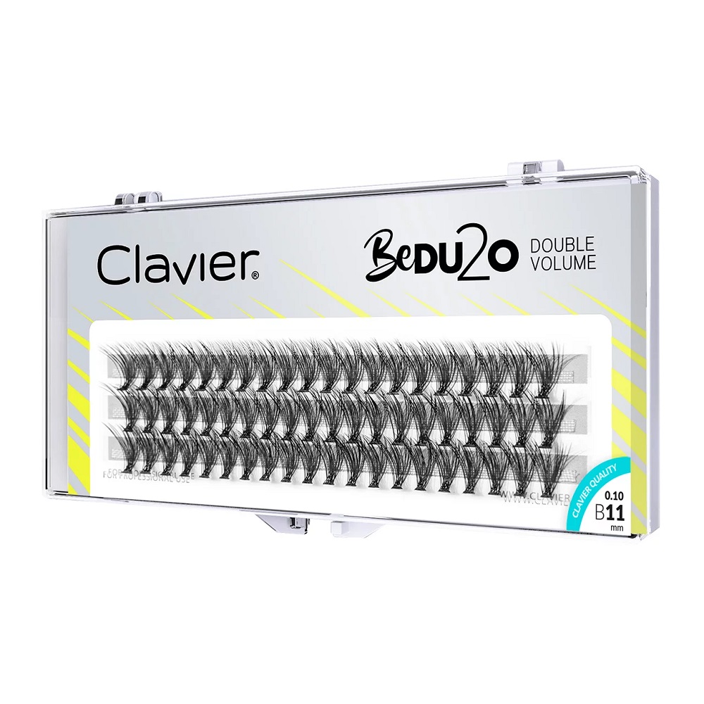 36204451688994418 BeDU2O Double Volume kępki rzęs 11mm - obrazek 1