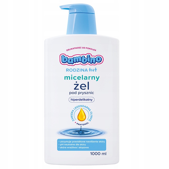 36219481661859828 Rodzina żel pod prysznic hiperdelikatny 1000ml - obrazek 1
