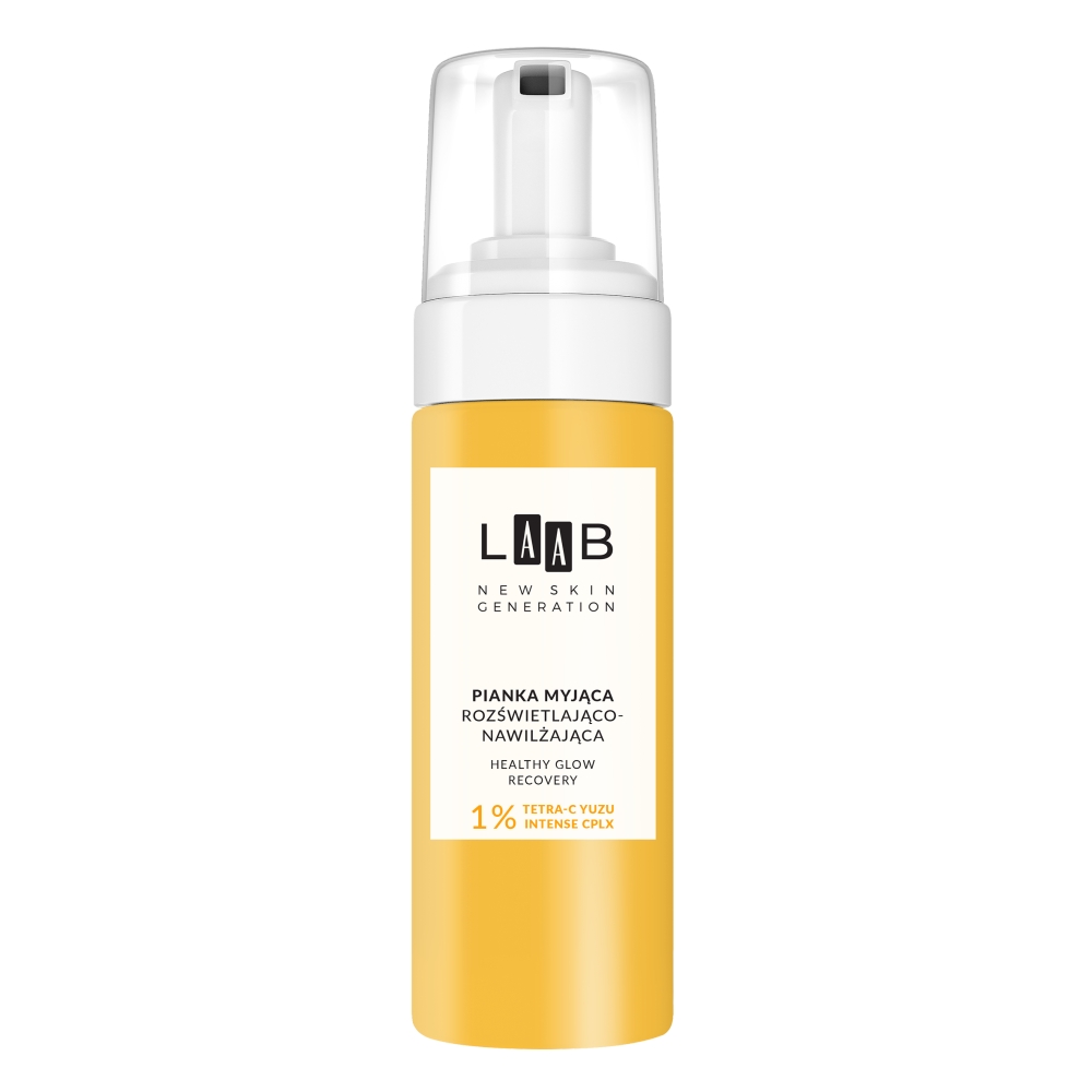 36250211732859699 LAAB Tetra-C Yuzu pianka do mycia twarzy nawilżająco-rozświetlająca 150ml - obrazek 1