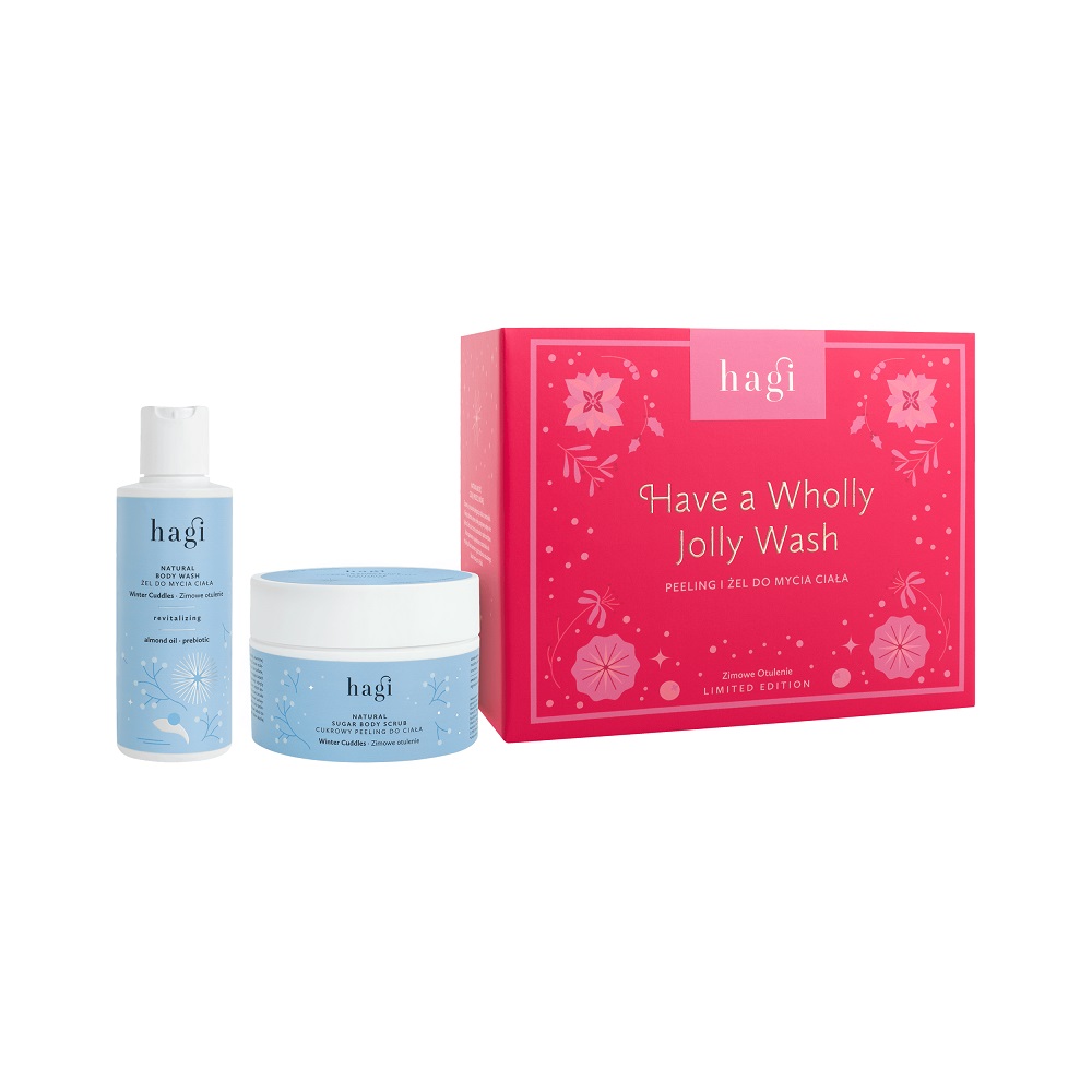 36326681760013458 Have a Wholly Jolly Wash zestaw peeling do ciała 200ml + żel do mycia ciała 150ml - obrazek 1