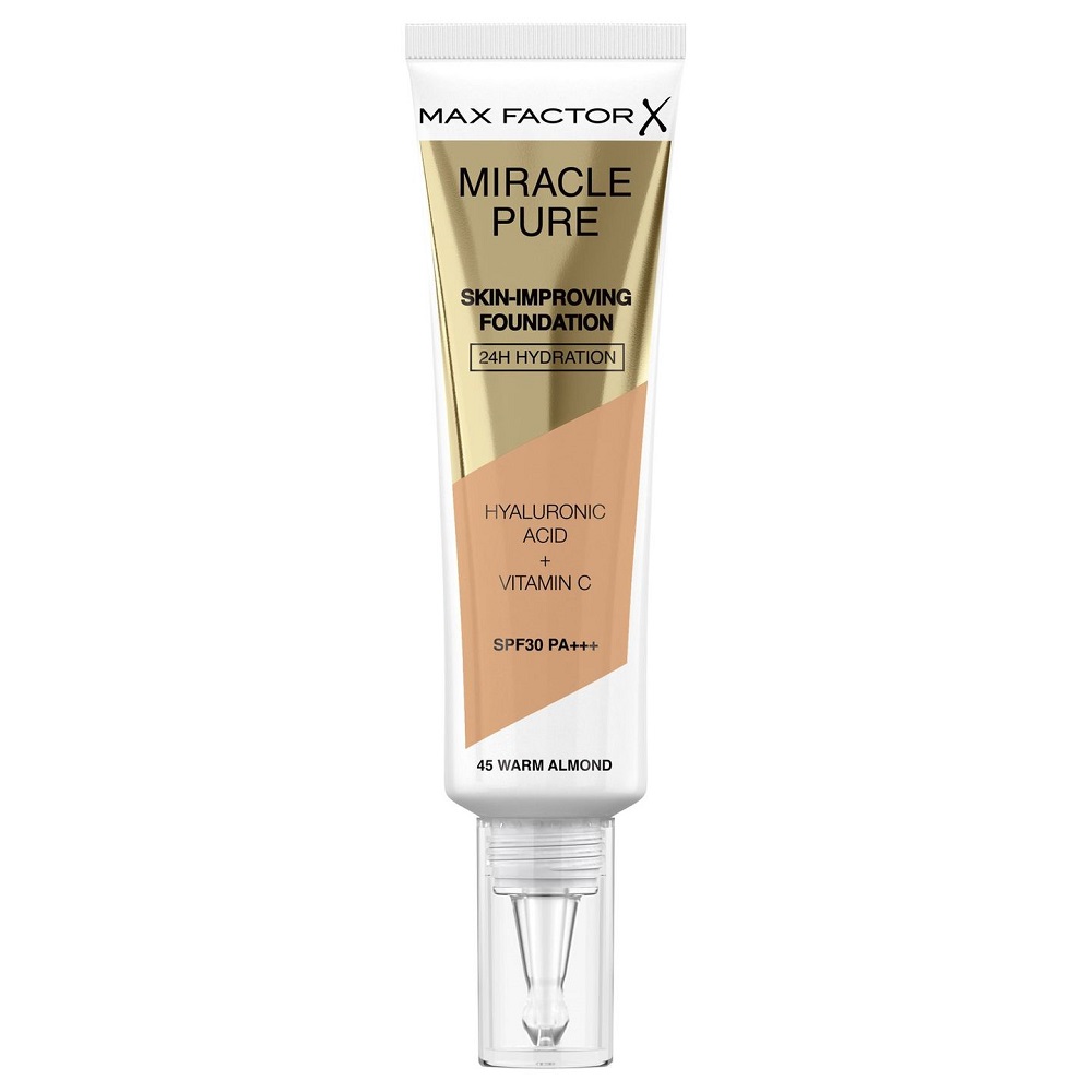 36433521644840197 Miracle Pure SPF30 PA+++ podkład poprawiający kondycję skóry 45 Warm Almond 30ml - obrazek 1