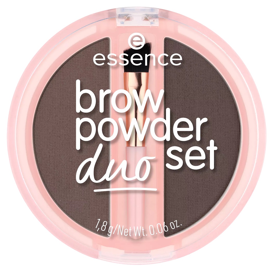 36549371745578939 Brow Powder Duo pudrowy zestaw do brwi 03 Dark 1.8g - obrazek 1