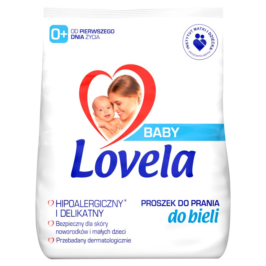 36572651607441632 Baby hipoalergiczny proszek do prania ubranek niemowlęcych i dziecięcych do bieli 1.3kg - obrazek 1