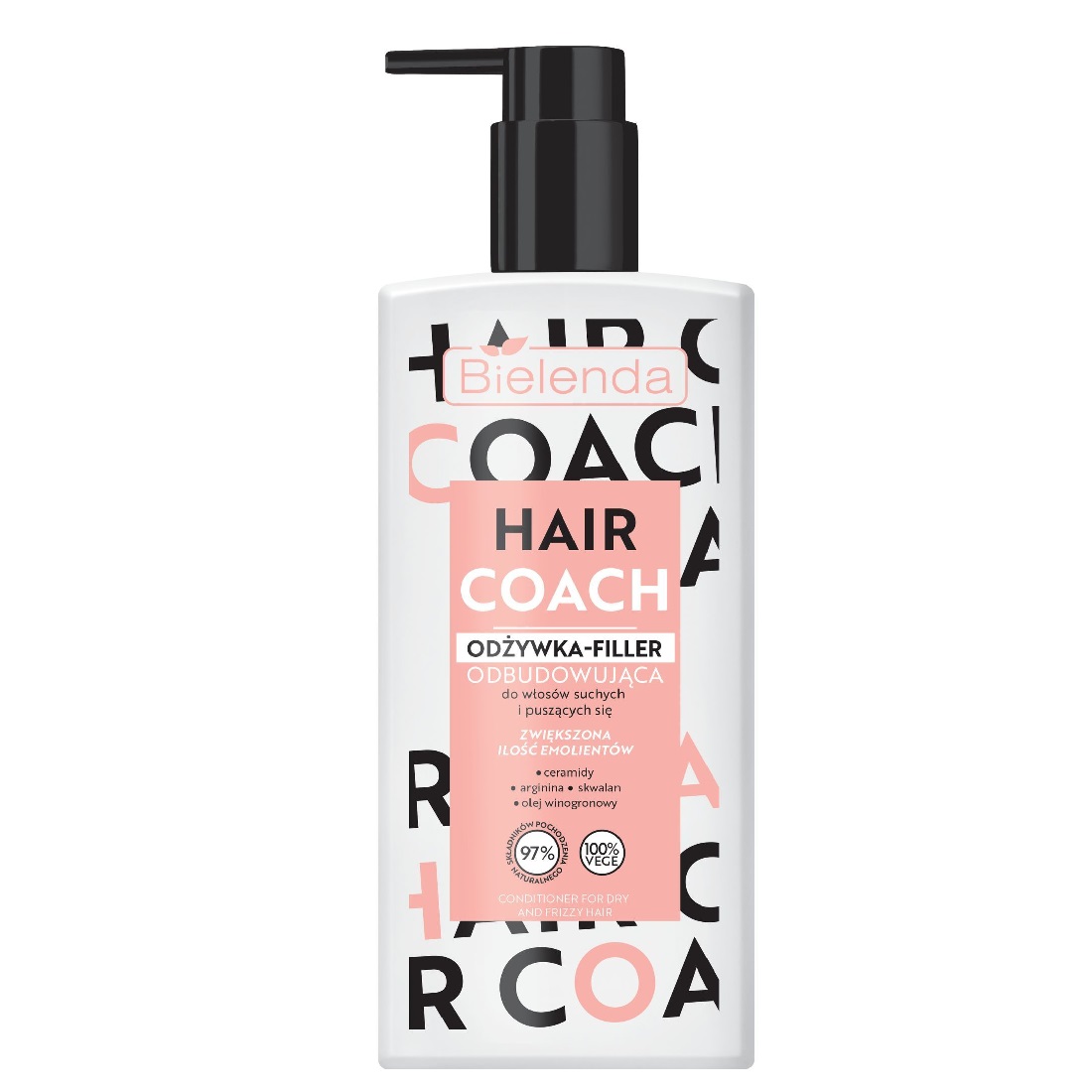 36573781688716804 Hair Coach odbudowująca odżywka-filler do włosów suchych i puszących się 250ml - obrazek 1