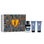 Y Pour Homme zestaw woda perfumowana spray 60ml + balsam po goleniu 50ml + żel pod prysznic 50ml