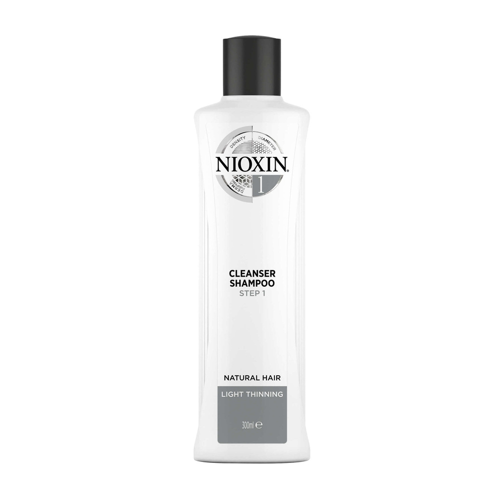 36633391657024582 System 1 Cleanser Shampoo oczyszczający szampon do włosów normalnych lekko przerzedzonych 300ml - obrazek 1