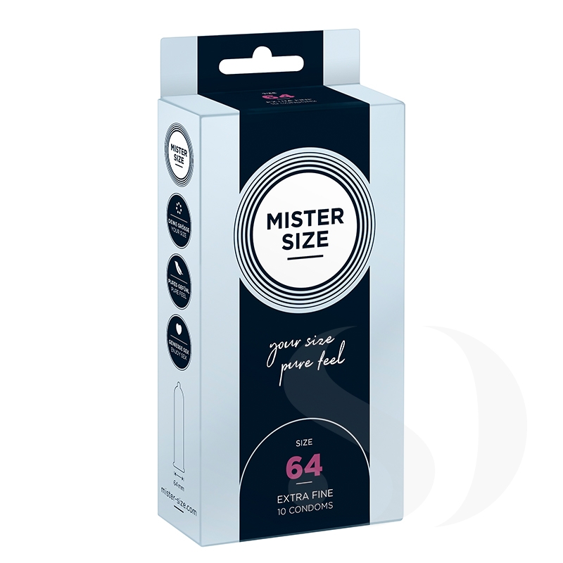 36665211634195227 Condoms prezerwatywy dopasowane do rozmiaru 64mm 10szt. - obrazek 1