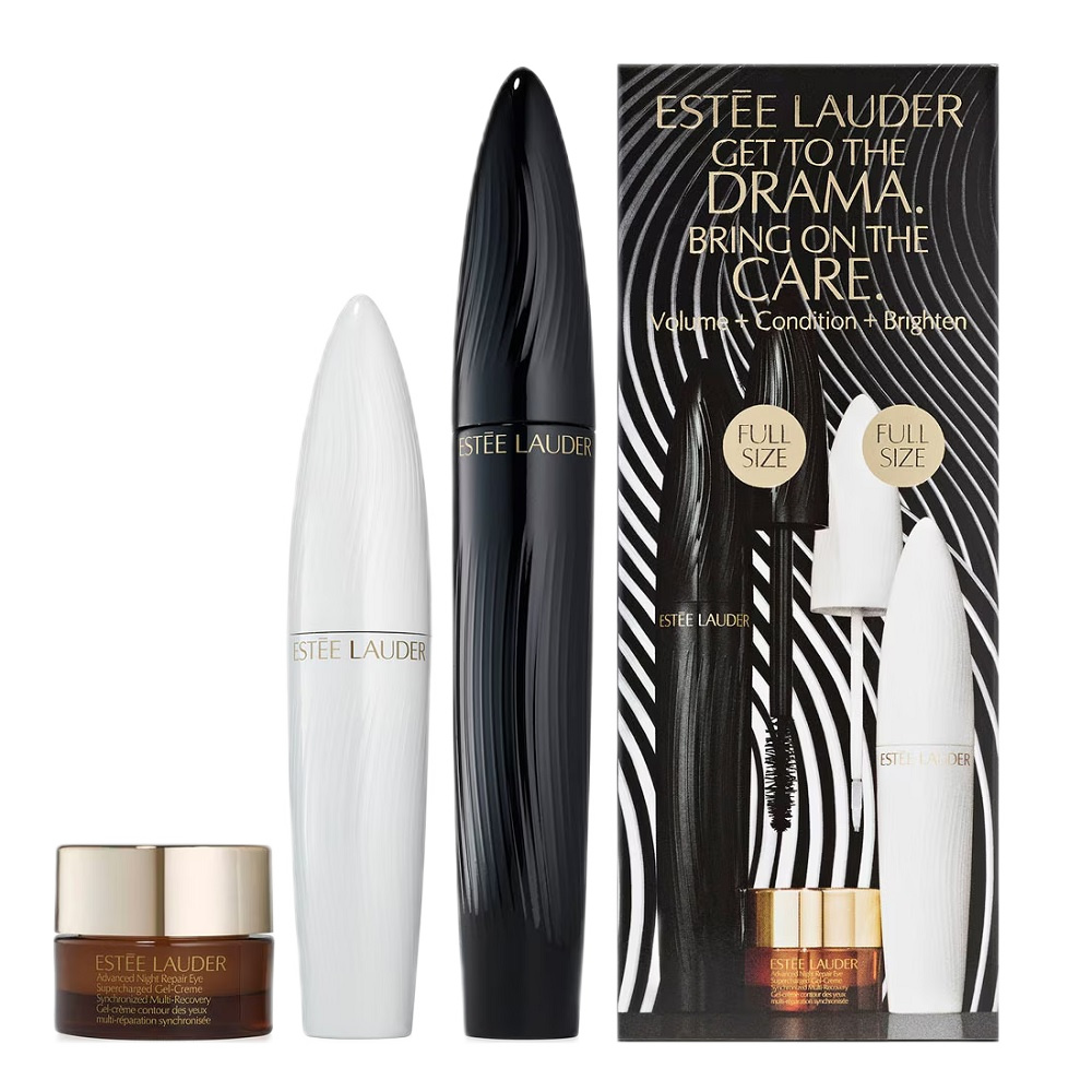 36673291730112919 Get To The Drama zestaw tusz do rzęs 8ml + serum do rzęs i brwi 6ml + krem pod oczy 5ml - obrazek 1