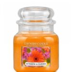 Średnia świeca zapachowa z dwoma knotami Sunshine & Daisies 453g