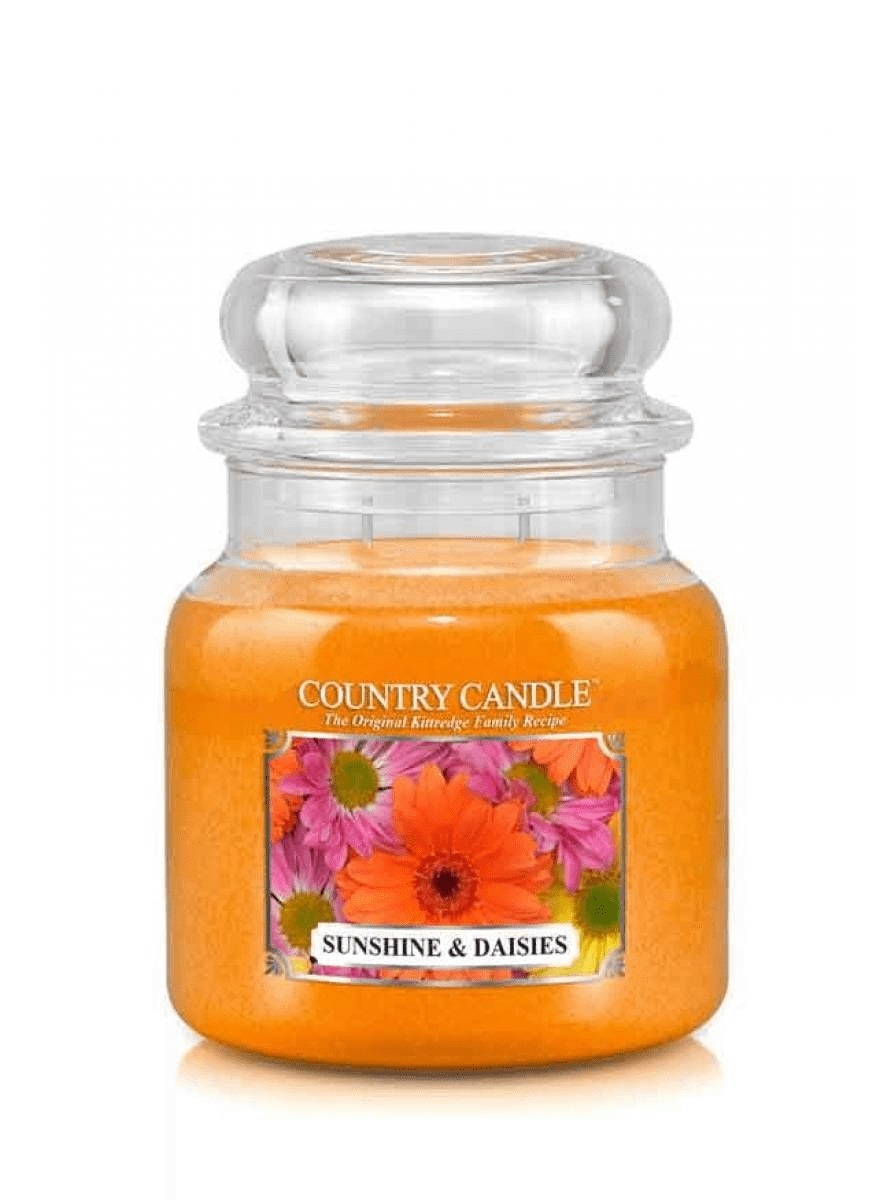 36700851642612402 Średnia świeca zapachowa z dwoma knotami Sunshine & Daisies 453g - obrazek 1