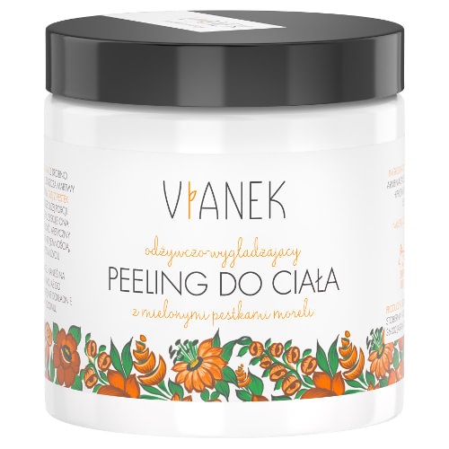 36770561658393985 Odżywczo-wygładzający peeling do ciała z mielonymi pestkami moreli 150ml - obrazek 1