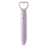 Delice Heartthrob Silicone Bullet Vibrator wibrator z rączką w kształcie serca Lavender Love