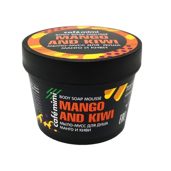 36882761646741285 Body Soap Mousse mydło-mus do ciała Mango i Kiwi 110ml - obrazek 1