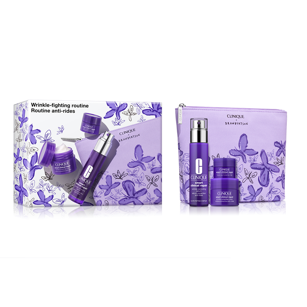 36895501757657985 Wrinkle Fighting Routine zestaw korygujące serum do twarzy 30ml + przeciwzmarszczkowy krem do twarzy 15ml + przeciwzmarszczkowy krem pod oczy 5ml - obrazek 1