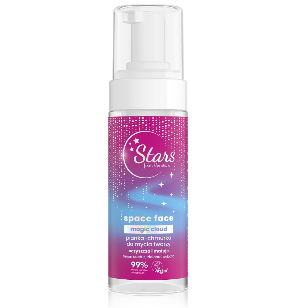 36963651698141521 Space Face Magic Cloud oczyszczająca pianka-chmurka do mycia twarzy 150ml - obrazek 1