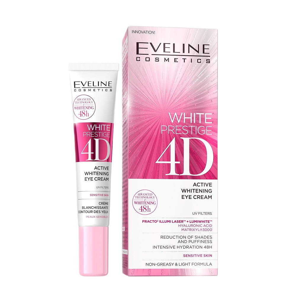 37022741706773015 White Prestige 4D aktywnie wybielający krem pod oczy 20ml - obrazek 1