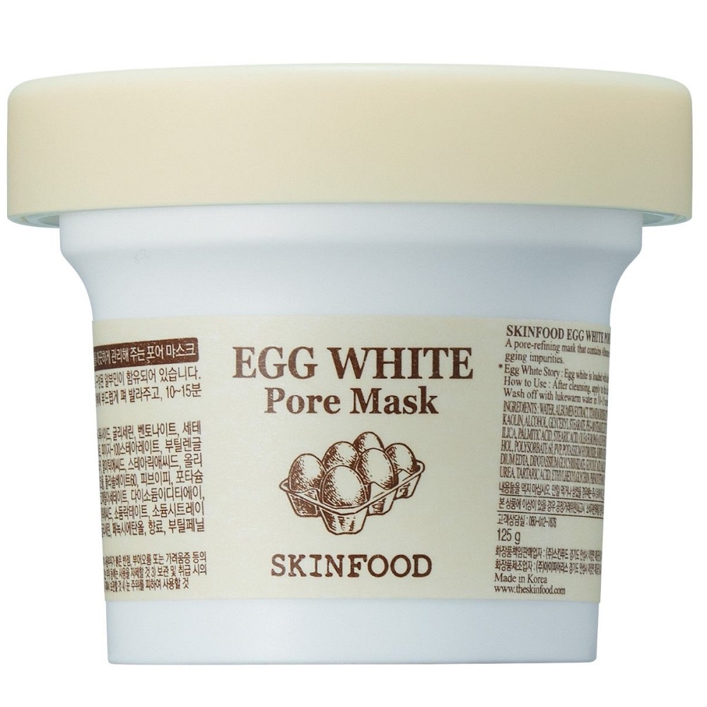 37031121701929141 Egg White Pore Mask głęboko oczyszczająca maska do walki z rozszerzonymi porami 120g - obrazek 1