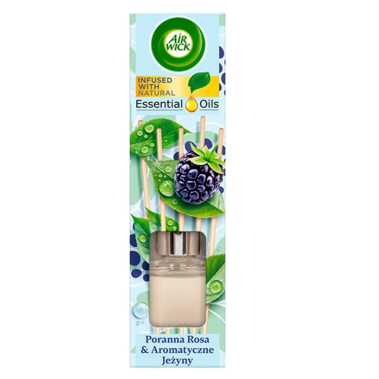 37089381698935192 Essential Oils pachnące patyczki zapachowe Poranna Rosa i Aromatyczne Jeżyny 40ml - obrazek 1