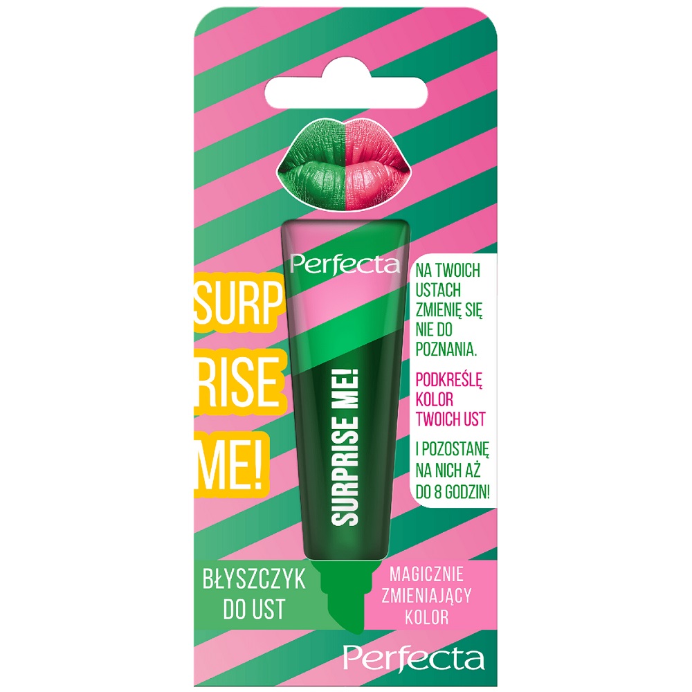 37128661776958006 Surprise Me! błyszczyk do ust magicznie zmieniający kolor Green 10g - obrazek 1