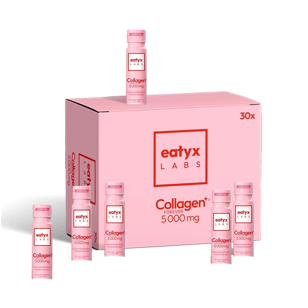 37161081777456461 Collagen Forever 5000mg kolagen do picia w szocie suplement diety 30x80ml - obrazek 1