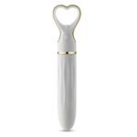 Delice Heartthrob Silicone Bullet Vibrator wibrator z rączką w kształcie serca Whithe Bouquet