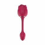 Immortal Flower 3 masażer intymny w kształcie róży z 9 trybami ssania i wibracji Red