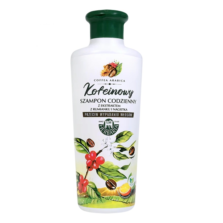 37198541741678455 Banfi kofeinowy szampon codzienny z ekstraktem z rumianku i nagietka 250ml - obrazek 1