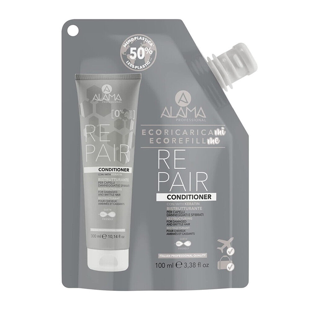 3735861719999024 Repair odżywka z keratyną do włosów zniszczonych refill 100ml - obrazek 1