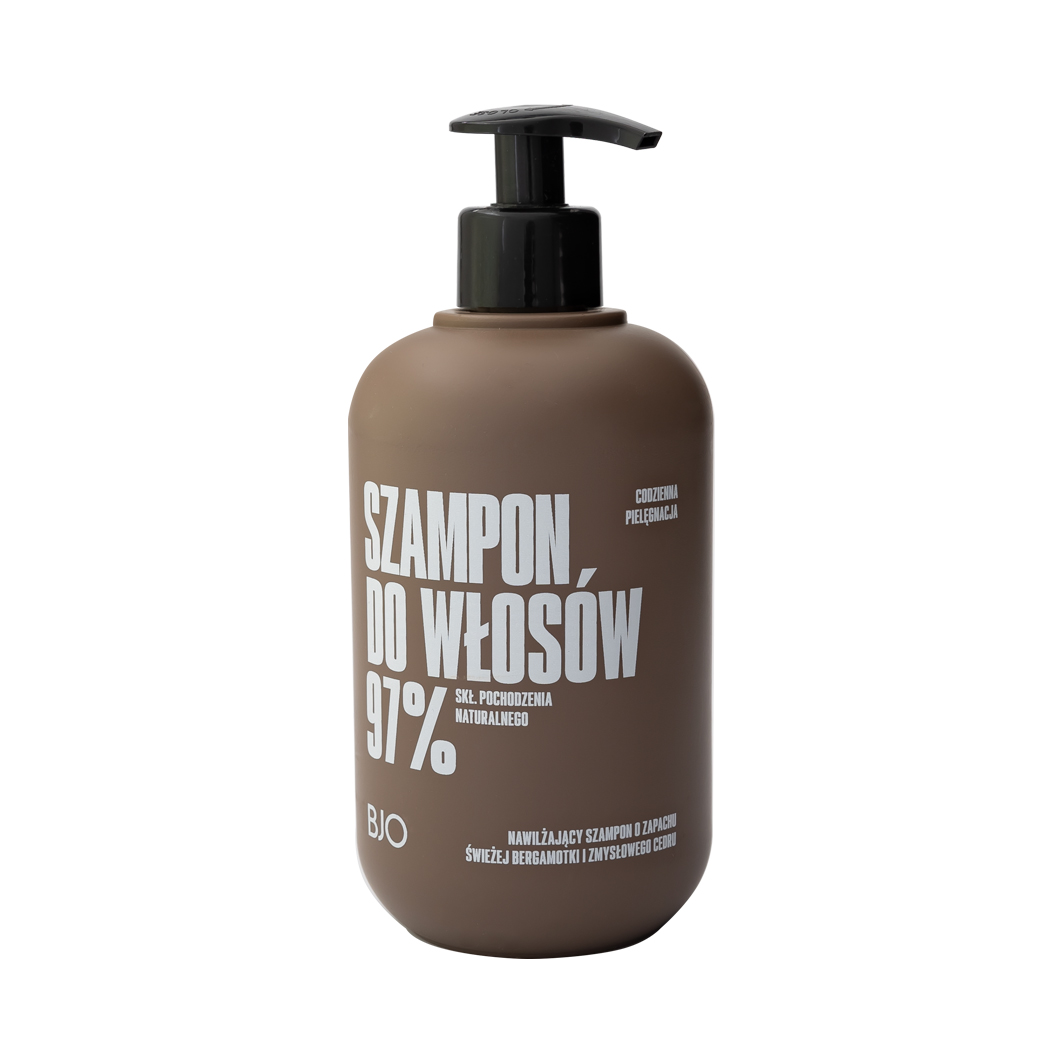 37359301642770590 Nawilżający szampon o zapachu świeżej bergamotki i zmysłowego cedru 500ml - obrazek 1