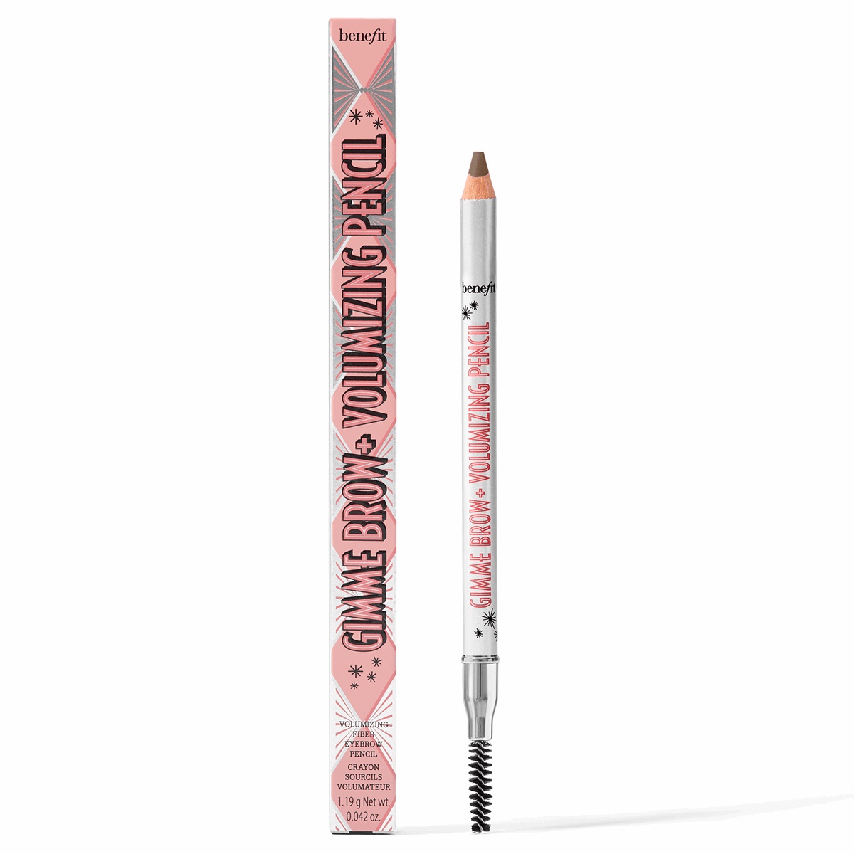 37443291672319571 Gimme Brow+ Volumizing Pencil kredka do brwi dodająca objętości 04 Warm Deep Brown 1.19g - obrazek 1