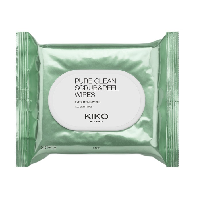 3751401724342359 Pure Clean Scrub&Peel Wipes złuszczające i odświeżające chusteczki do twarzy 2w1 20szt - obrazek 1