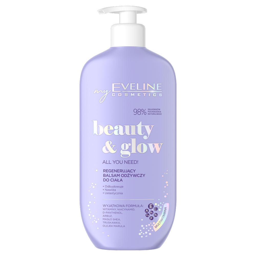 37518681651218447 Beauty & Glow regenerujący balsam odżywczy do ciała 350ml - obrazek 1