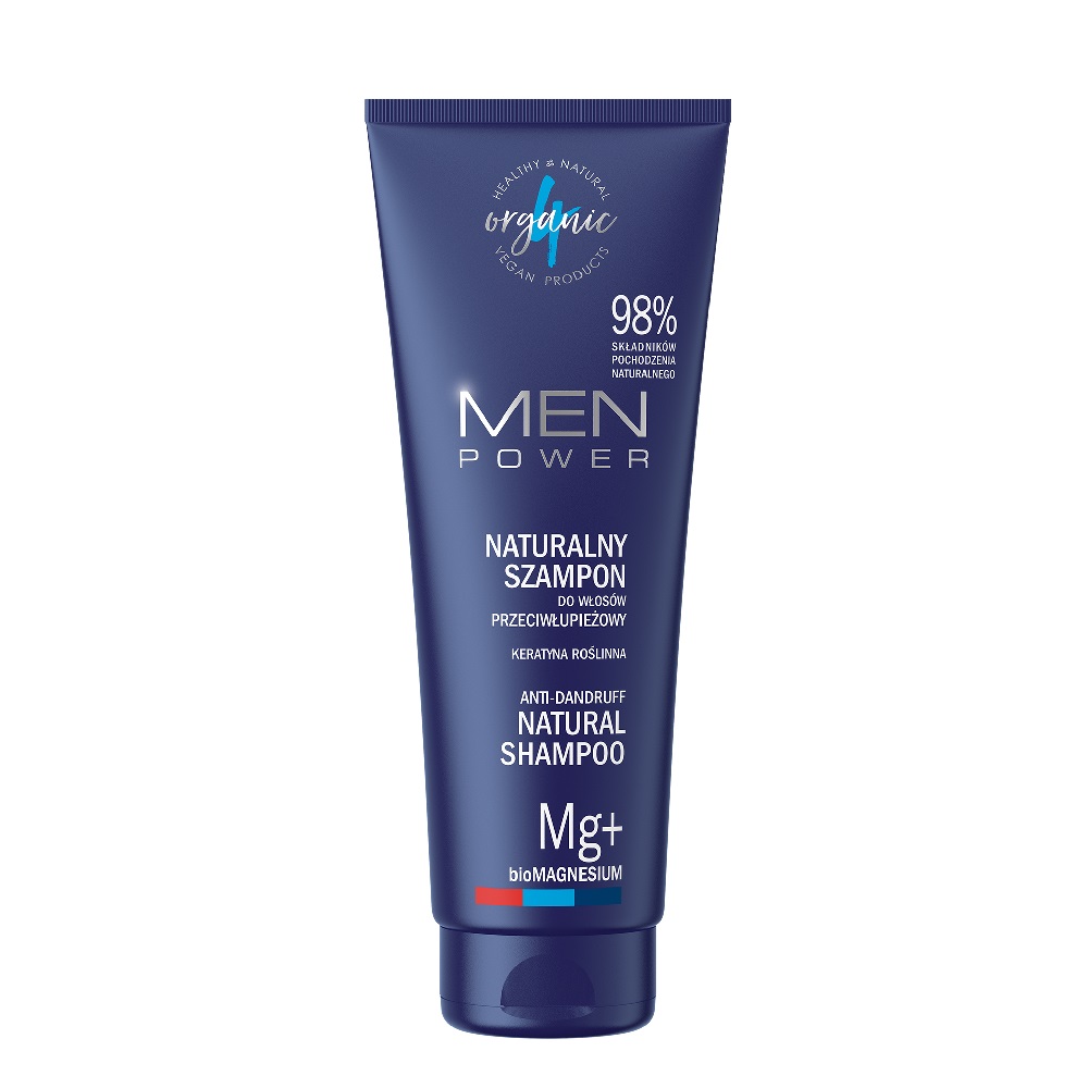 37556181674485397 Men Power naturalny przeciwłupieżowy szampon do włosów 250ml - obrazek 1