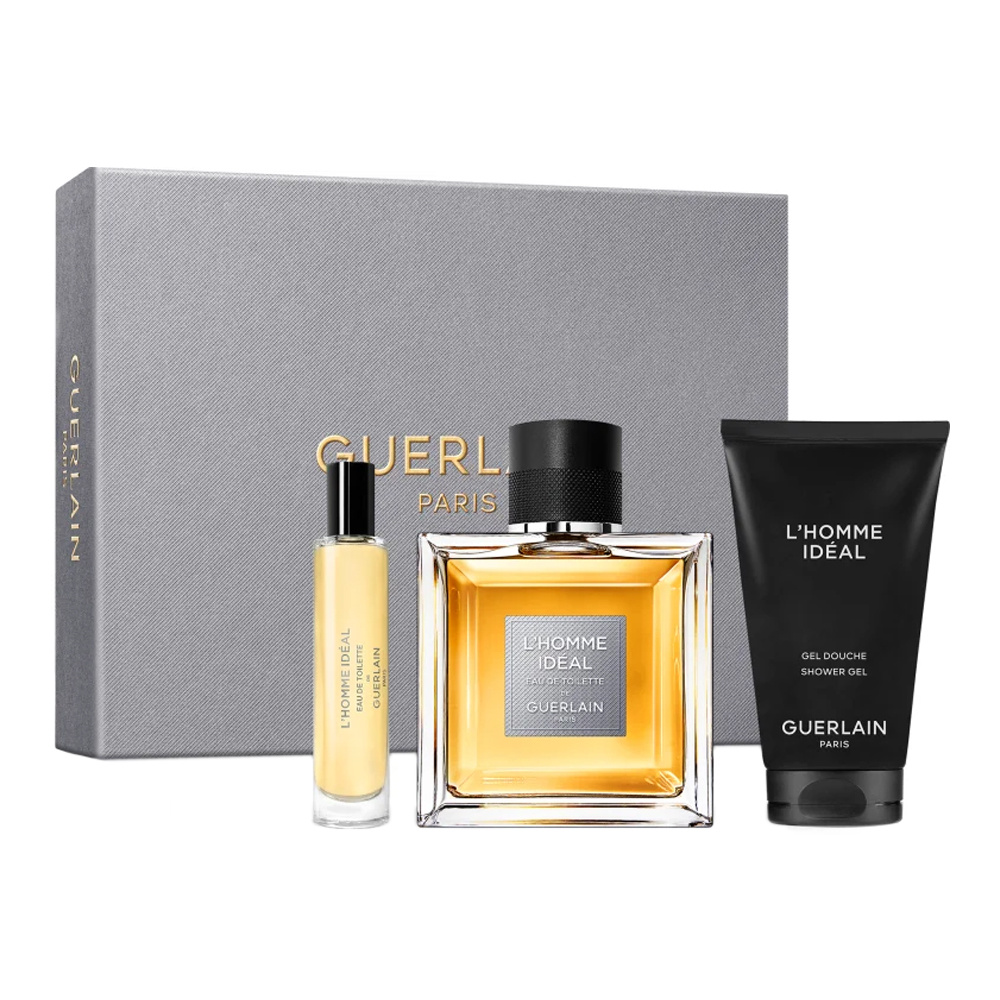 37579091732714202 L'Homme Ideal zestaw woda toaletowa spray 100ml + woda toaletowa spray 10ml + żel pod prysznic 75ml - obrazek 1