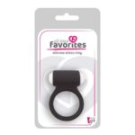 All Time Favorites Silicone Stimu-Ring silikonowy pierścień na penisa Black