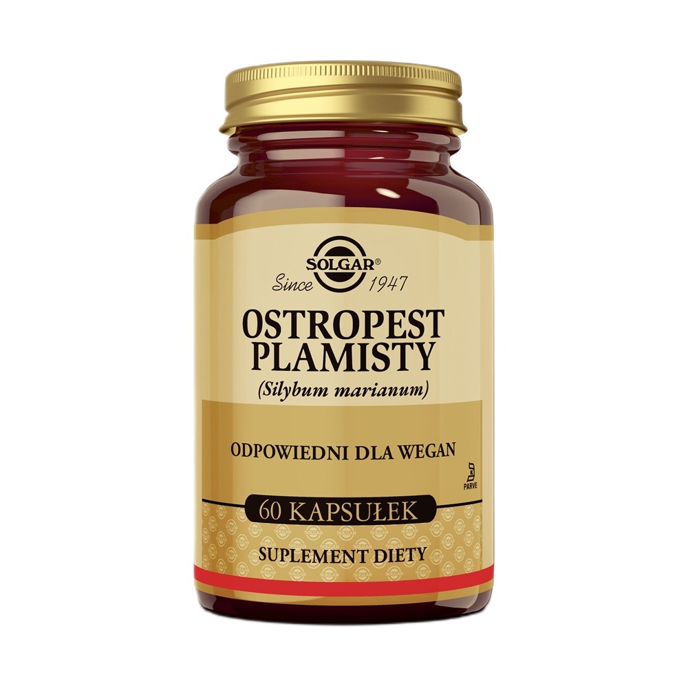 3768071768216551 Ostropest Plamisty suplement diety 60 kapsułek - obrazek 1