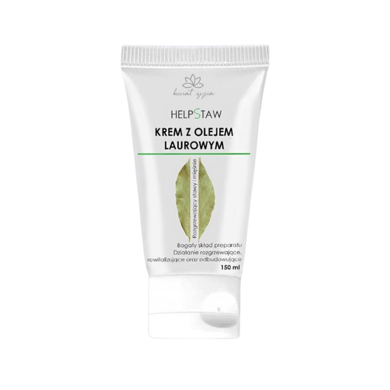 37742081661424032 Helpstaw krem rozgrzewający z olejem laurowym 150ml - obrazek 1