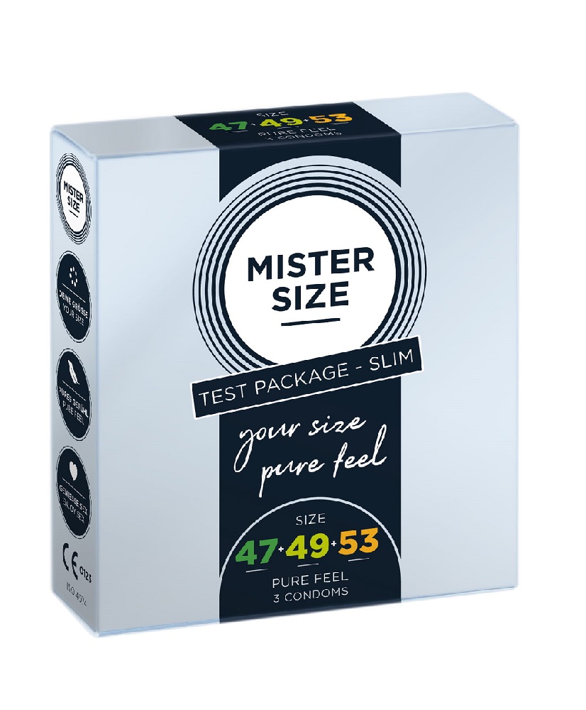 37817891634199802 Condoms prezerwatywy dopasowane do rozmiaru 47mm 49mm 53mm 3szt. - obrazek 1