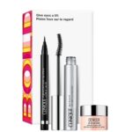Give Eyes A Lift zestaw High Impact Zero Gravity Mascara 01 Black 8ml + High Impact Easy Liquid Liner 01 Black 0.34g + All About Eyes 5ml