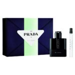 Luna Rossa Black zestaw woda perfumowana spray 50ml + woda perfumowana 10ml