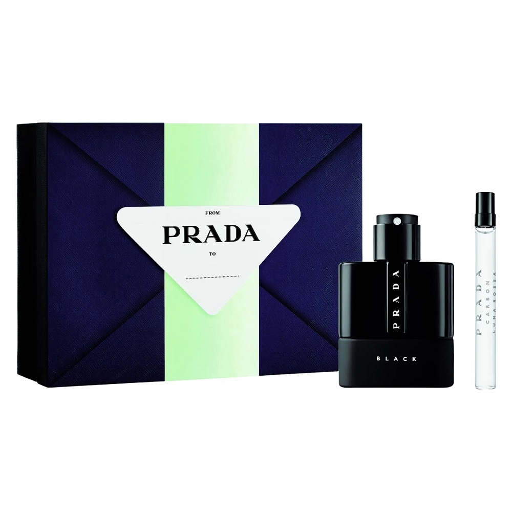 37945241688996099 Luna Rossa Black zestaw woda perfumowana spray 50ml + woda perfumowana 10ml - obrazek 1